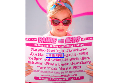 ‘Fifty Fifty’ participó en la bso de 'Barbie'