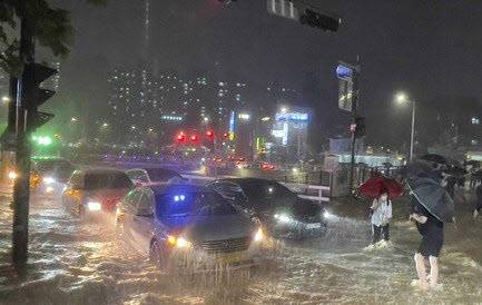 Heavy downpours-Seoul