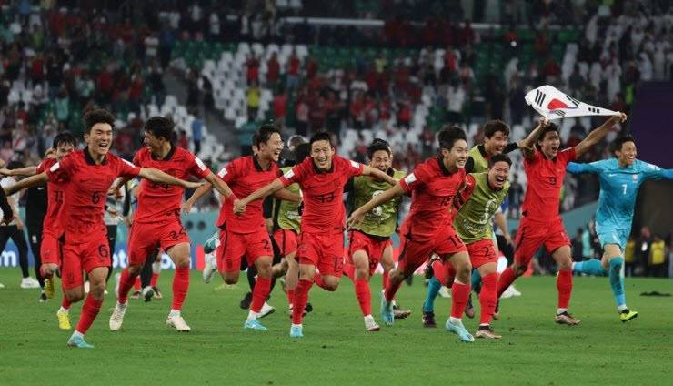 Korea won Portugal to reach round of 16