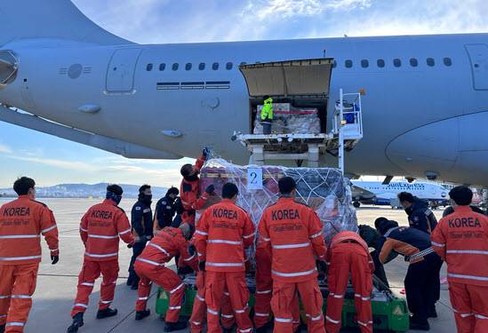 Korean rescue experts arrive in Turkey after earthquake